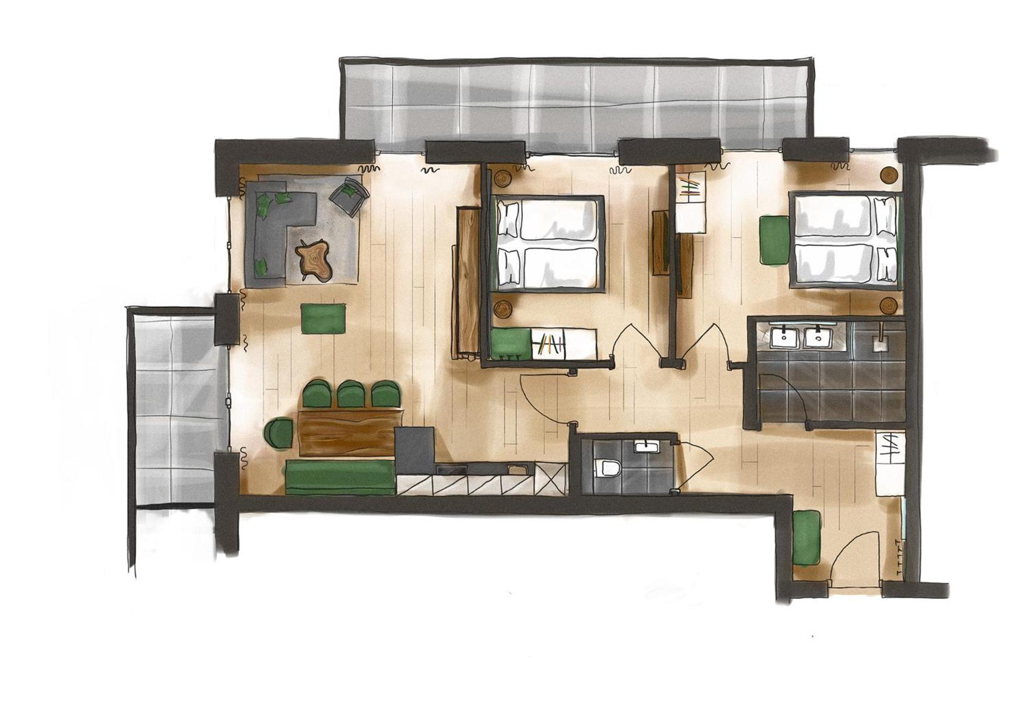 Hoeflehner Premium Gumpen Lodge Haus im Ennstal Ngoại thất bức ảnh