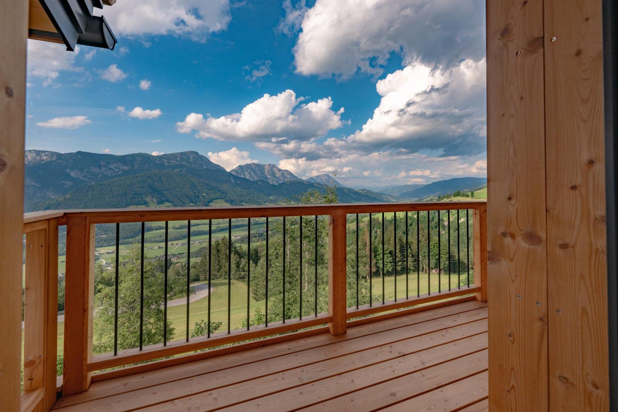 Hoeflehner Premium Gumpen Lodge Haus im Ennstal Ngoại thất bức ảnh
